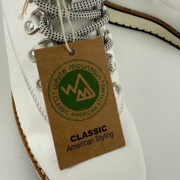 White Mountain Womens Faux Fur Lined Lace-Up Winter Boots Size 7.5M - Picture 6 of 11